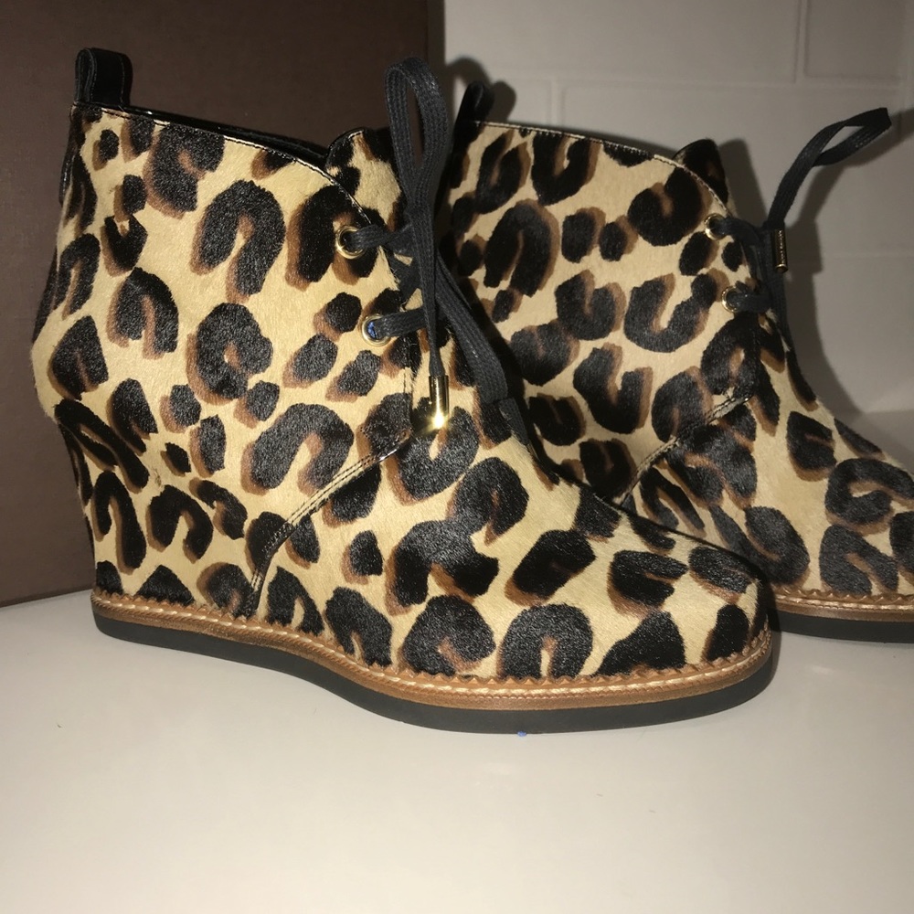 Authentic Louis Vuitton Cheetah Wedges